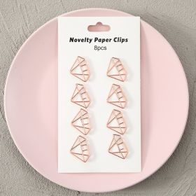 Office Study Materials Bookmark Test Paper Folder (Option: Diamond)