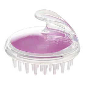 Crystal Transparent Silicone Shampoo (Color: Purple)