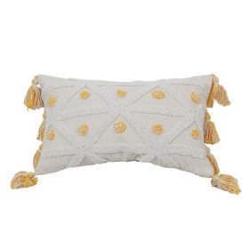 Embroidered Tufted Embroidered Pillowcase (Option: PE20251E1-30x50cm)
