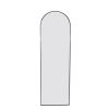 65 x 22 In Matel Arch Stand full-length mirror