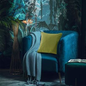 Modern Simple Dutch Velvet Digital Print Pillow Case (Option: 3 Style-50x50)